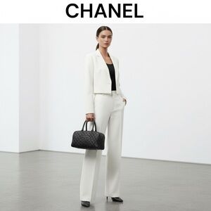 Chanel Timeless CC Caviar Bowling Bag